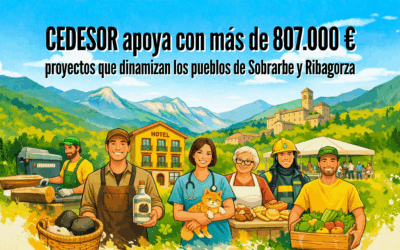 Nota de prensa | Aprobados 12 proyectos LEADER 2025 en Sobrarbe y Ribagorza